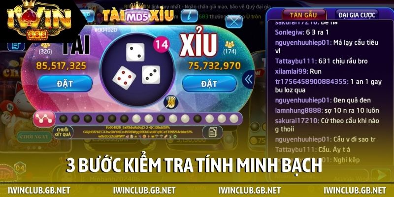 3 bước kiểm tra tính minh bạch