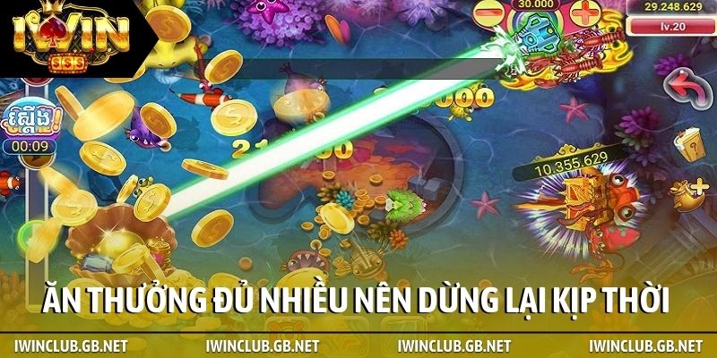 Ăn thưởng đủ nhiều nên dừng lại kịp thời