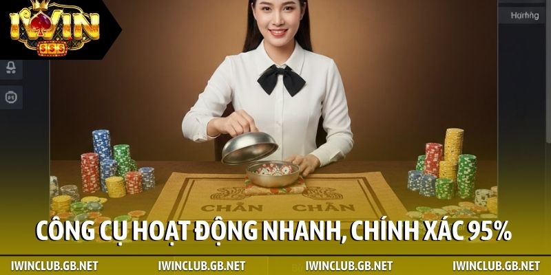 Công cụ hoạt động nhanh, chính xác 95%