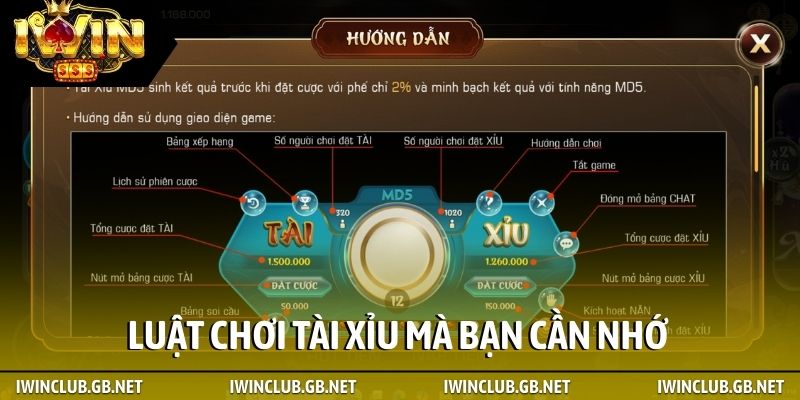 Luật chơi Tài xỉu mà bạn cần nhớ